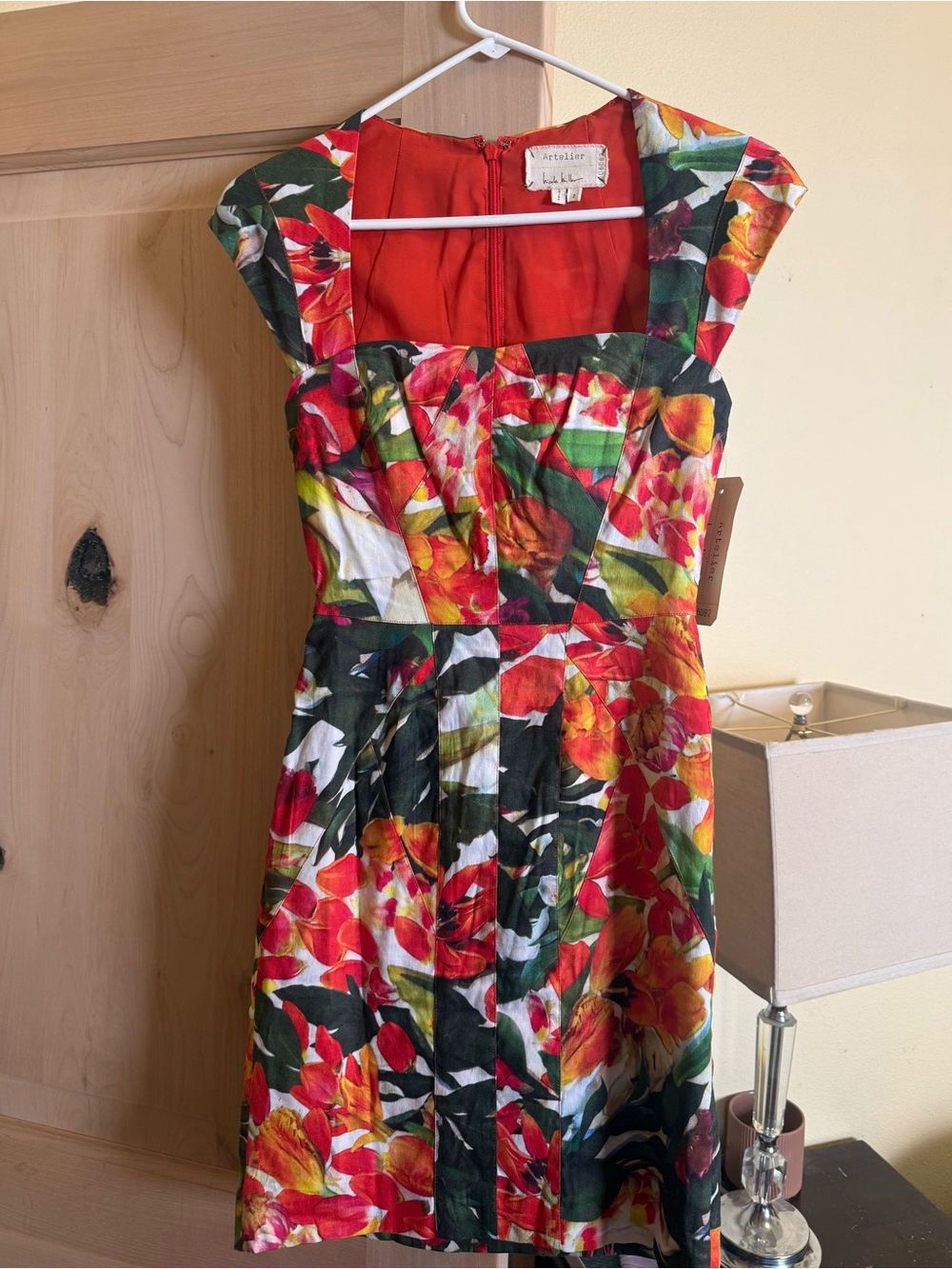 Nicole Miller Artelier NWT floral print mini dress